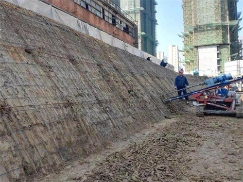 长汀建筑边坡支护